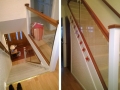 glass balustrade for staircase and landing