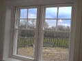2-pane horizontal slider window